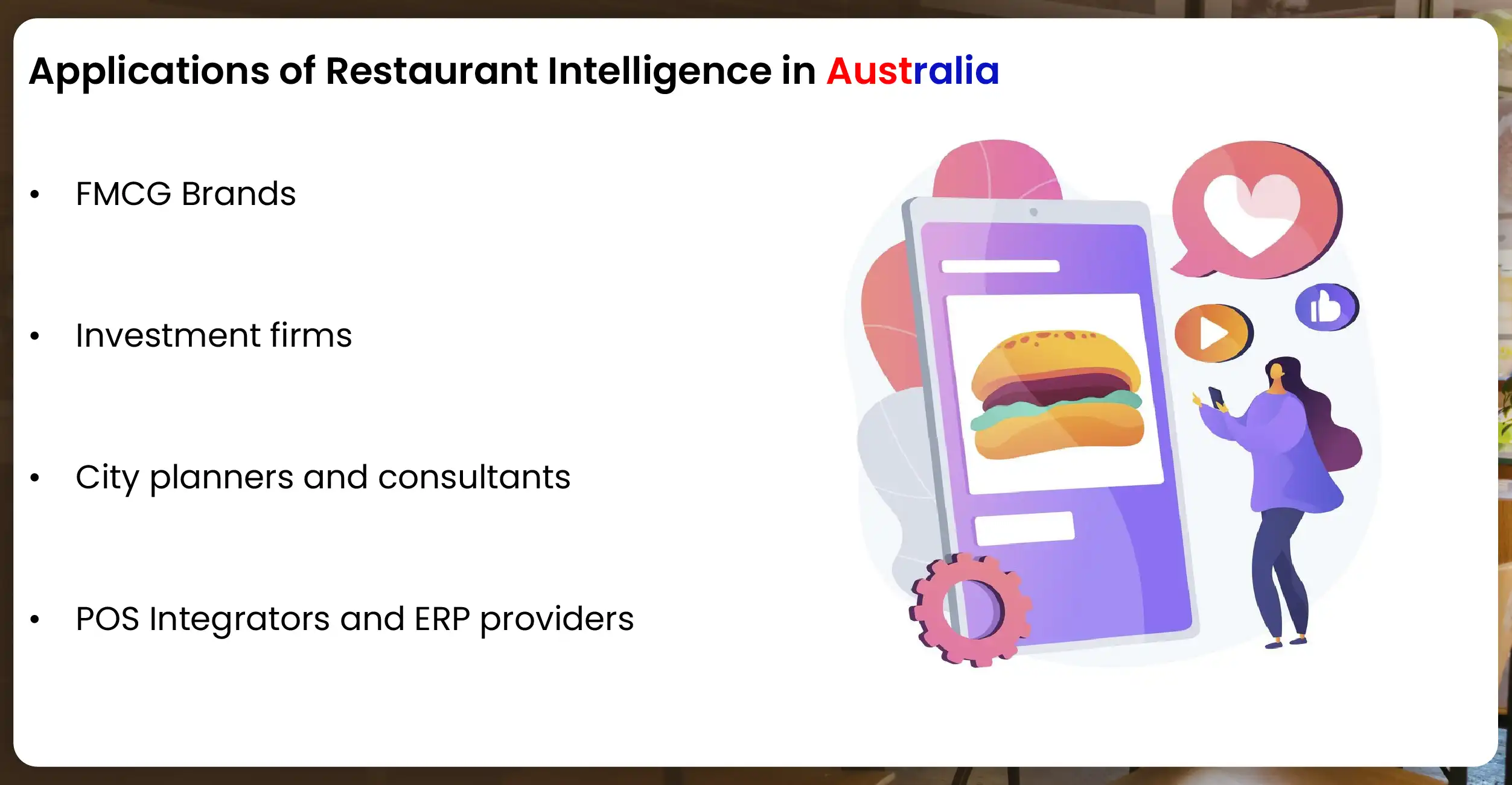 Applications of Restaurant Intelligence in Australia